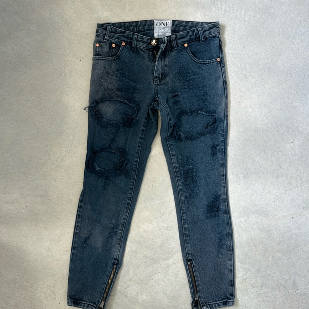 One teaspoon trashbirds denim jeans in London